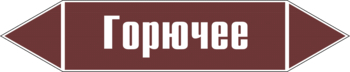 Маркировка трубопровода "горючее" (пленка, 126х26 мм) - Маркировка трубопроводов - Маркировки трубопроводов "ЖИДКОСТЬ" - Магазин охраны труда Протекторшоп