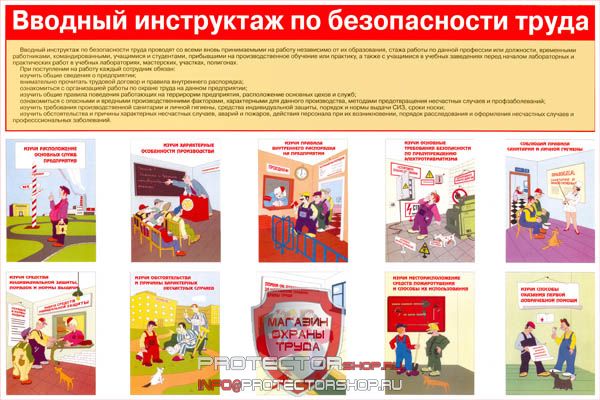 Плакаты по охране труда и технике безопасности купить в Ижевске